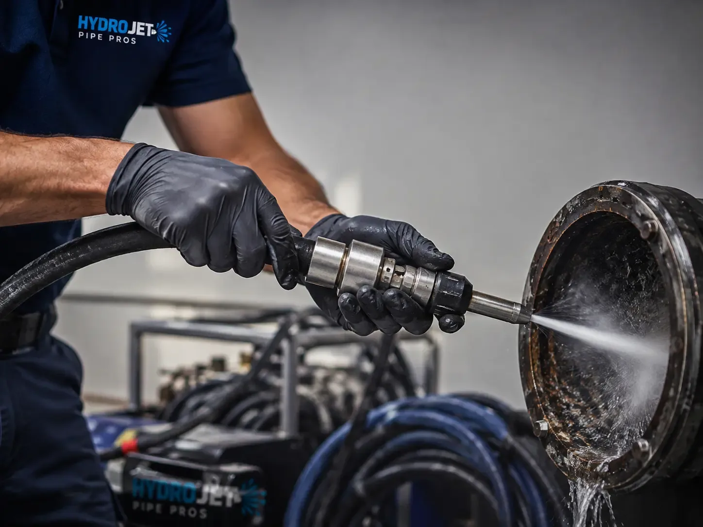 Hydro Jet Pipe Descaling in Linden, TX